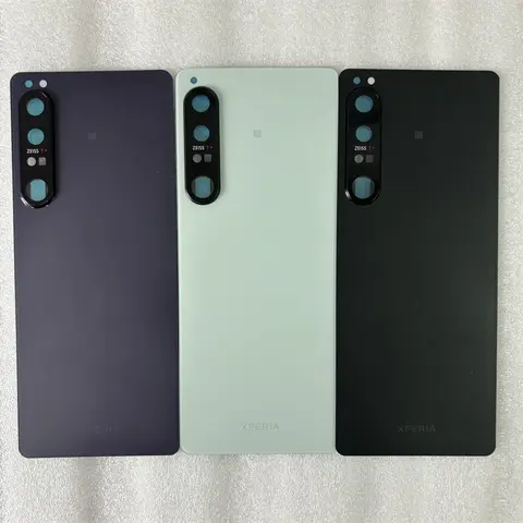 Sb809674c1fa4454cb885a9ac63ef20ccg_480x480q75 Housing Sony Xperia 1 IV Back Battery Cover XQ-CT72 XQ-CT54 Rear Door Case With Camera Glass Lens Replacement (New) - Image 1