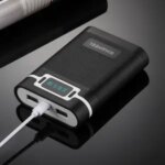 HAWEEL DIY 4X 18650 Battery (Not Included) 10000MAh Power Bank Shell Box with 2 USB Output  Display Smartphones A Bangladesh (New)