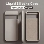 Luxury Original Liquid Silicone Phone Case For Google Pixel 10 9 Pro XL 9A 8 7 6 Pro 8A 7A 6A Plain Shockproof Soft Back Cover (New)