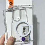 Original Spigen magnetic transparent phone case for Samsung Galaxy Z Fold8/Z Fold8 ultra protective cover (New)