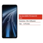 6.74"High Quality For vivo iQOO Z10 Lite I2409 LCD Display Touch Screen Digitizer Assembly Z10Lite LCD Replacement Parts (New)