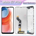 LCD Motorola Moto E7 Plus LCD Display Touch Screen Digitizer Replacement Moto E7 Plus XT2081 1 Phone LCD with Frame Bangladesh (New)