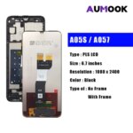 A05 Screen SAMSUNG A05S A057 LCD Display Touch Screen Digiziter Assembly Samsung A05 A055 With Frame LCD Display (New)