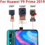 Selfie Front Rear Back Camera Huawei Y9 Prime 2019 Main Facing Camera Module Flex Cable Replacement Spare Parts (New)
