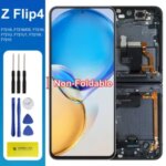 Z Flip4 F721B F721B/DS TFT Screen with Frame Assembly Samsung Galaxy Z Flip 4 LCD Display Digital Touch Screen Replacement Bangladesh (New)