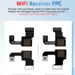 JCID No-Socket WiFi & Earpiece Flex Cable for iPhone 17 Pro / 17 Pro Max Motherboard Professional Repair Accessory for Network (New)