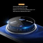 3D Camera Lens Tempered Glass Vivo X200 Pro Back Camera Protector on Vivo X200 X200Pro Mini Black Lens Ring Film Cover Case (New)