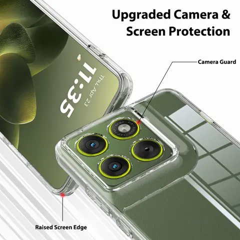 Sba94377e92fc41e69b799146afe1cc56W_480x480q75 Motorola Edge 70 Air Pro Soft Transparent Phone Case Cover MOTO Signature (New) - Image 1