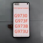 The original S10 has a defective touch screen display suitable replacing the G9730 G973F G973U G973B component touch screen Bangladesh (New)