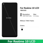 Display for Oppo Realme 10 RMX3630 LCD Display Touch Panel Sensor Digitizer Assembly For Realme10 Screen Replacement Parts (New)