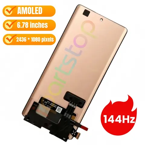 Sbaeaf01e85d54599b43365291862c872j_480x480q75 iParts Replacement New Display Tecno Camon 40 Pro 4G CM6 5G CM7 144Hz AMOLED Touch Screen With Frame Assembly OEM Tested (New) - Image 1