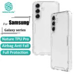 Nillkin Nature Pro TPU Casing For Samsung Galaxy S23 S24 S25 S26 Plus Ultra A56 A55 A57 5G Shockproof Back Cover (New)