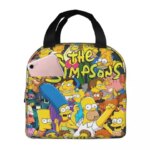 The S-Simpsons Thermal Insulated Lunch Bags for Office Portable Food Container Bags Thermal Cooler Lunch Box (New)