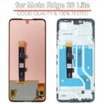 6.7" High Quality Display for Motorola Moto Edge 20 Lite LCD Display XT2139-1 Touch Screen Digitizer Assembly with Frame (New)