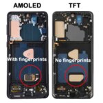 AMOLED TFT S21+ 5G G996B G996B DS Screen Samsung Galaxy S21 Plus LCD Display Touch Screen Digitizer with Frame Replacement (New)