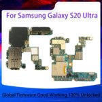 100% Working Unlocked Mainboard For Samsung Galaxy S20 G980F G981U G981B S20 Ultra G988B S20 Plus G985F G986B G986U Motherboard (New)