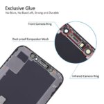 OLED Pantalla iPhone X LCD Display Touch Screen Digitizer Assembly iPhone X LCD Replacement 3D Touch A1865 A1901 A1902 (New)