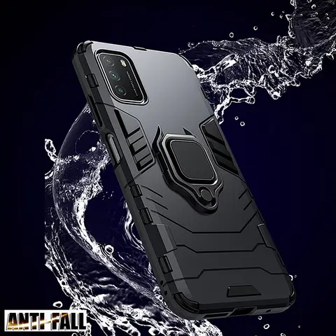 Sbbcbae98f9ae482ba4c48b12a522123ew_480x480q75 Shockproof Case Samsung Galaxy A56 A55 A54 A53 A52 M51 M12 M22 M32 M31S M31 M21 M34 M55 Anti Shock Magnet Armor Case Cover (New) - Image 1
