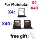 SIM Card tray Motolola Moto X4 XT1900 04 X40 XT2301 5 tray slot sim card tray Adapter Tray chip slot drawer Holder Moto X4 Bangladesh (New)