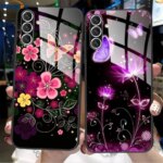 Samsung Galaxy A55 5G Case SM-A556V Hard Tempered Glass Cover Bumper Funda Samsung A35 5G Back Cover SM-A356E Phone Case (New)