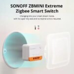SONOFF ZBMINI L2 Extreme ZigBee Smart Switch No Neutral Wire Required 1-Gang 2-Way Control Switch Alexa Voice Work with ZBBridge (New)