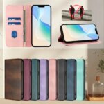 HTC U24 Pro Magnetic Case HTC U24 Pro U 24Pro Fundas Leather Flip St Wallet Book Case HTC U24 Pro Phone Back Cover (New)