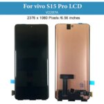 6.56" Original AMOLED For vivo S15 Pro V2207A LCD Display Screen Touch Panel Digitizer For vivo S15 Pro LCD Replacement Parts (New)