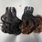 Indian Virgin Hair Human Bundles for Weaving Loose Body Curly Human Hair Ombre Natural Hair Weft Extension for Black Women (New)
