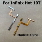 New Infinix Hot 10 10i 10S 10T Play Lite Power ON OFF Mute Switch Control Key Volume Button Flex Cable (New)