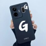 Realme GT Neo 5 Case Cover Realme GT3 Lucky Initial Letter Silicone Soft Matte Phone Bumper Realme GT Neo5 240W Casing (New)
