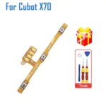 BackShell Original Cubot X70 Power Volume Button Key Cable flex FPC Accessories CUBOT X70 Smart Phone Bangladesh (New)