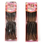 8 Inch Havana Curl Crochet Hair Synthetic Braiding Hair Tangle Free Women Crochet Braids Hair Extensions (New)