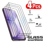4Pcs Tempered Glass Oppo reno 16 15 14 13 12 Z pro max FS 4G 5G Screen Protectors Protective Glass Front Hd Cover Film Case (New)
