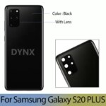 Samsung Galaxy S20 Plus Back Cover Battery Back Cover Glass Panel Rear Door Housing Case Camera Lens Replace S20+ (New)