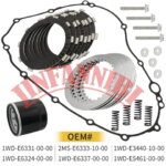 Clutch Kit Heavy Duty Springs & Gasket Oil Filter Set for Yamaha MT-03 2018-2024 (New)