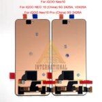 AMOLED Original 678' IQOO Neo 10 Neo 10 Pro China Neo 10 Pro+ LCD Display Screen Vivo IQOO Neo 10R I2221 IQOO Neo 11 (New)