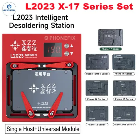 Sbe897fe1c9214951ba6fa6d422bfa5c93_480x480q75 XZZ L2023 Intelligent Preheating Desoldering Station for iPhone X - 17 Pro Max Android CPU IC Camera BGA Stencil Repair Tools (New) - Image 1