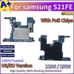 128GB Logic Board Samsung Galaxy S21 FE G990 G990U G990B With Chips Motherboard 100% Working Unlocked Mainbaord A+ Bangladesh (New)