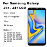 Samsung J6+ J6 Plus J610 J610F J610FN LCD Display Touch Screen Assembly Samsung J4+ J4 Plus J415 J415F Display Screen (New)