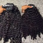 12A Burmese Pix Curls Human Hair Bundles Deals Vietnamese Raw Human Virgin Hair Weave Bundle Ocean Spiral Curly Hair Bundles (New)
