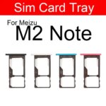 Sim Card Tray Slot Adapters Socket For Meizu Meilan M2 M3 M5 M6 Note M571c Sim Reader Card Holder Replacement Repair Parts (New)