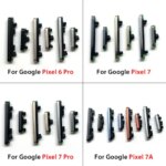 NEW Side Volume Button + Power ON  OFF Buttton Key Set Replacement Part Google Pixel 6  6 Pro  6A  7  7 Pro  7A (New)