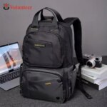 VOLUNTEER Backpack for Men 2026 New Fashionable Waterproof Large Capacity High Quality Multi-pocket Casual Travel Bags 1698-02 (New)