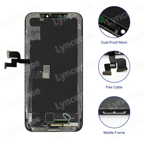 Sbfcef1a07a5043a691fd8183fff083adq_480x480q75 OLED For iPhone X 12 Pro Display 3D Touch For iPhone X Xs Xr 11 12 13 Pro Max 14 Plus Screen Replacement Parts Incell Pantalla (New) - Image 1
