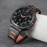 Rubber+Stainless Steel Band for Samsung Galaxy Watch Ultra 2025 47mm Metal Straps for Galaxy Watch 8 40 44mm/8 Classic 46mm (New)