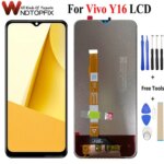 6.51" Vivo Y16 LCD Display V2204 V2214 Display Touch Digitizer
