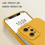 New Lens Protection Liquid Silicone Phone Case OPPO Realme GT Neo 2 5 GT2 GT3 Built-in Fluff Shockproof Soft Cover (New)