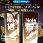 4PCS Hydrogel Film Xiaomi Redmi Note 15 Pro Plus 14 13 12 11Pro Plus Screen Protector Redmi Note 11S 10S 9T 8T HD Film (New)