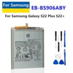 BackShell Replacement Battery EB BS906ABY Samsung Galaxy S22 Plus S22+ Mobile Phone Batteries 5000mAh + Free Tools Bangladesh (New)
