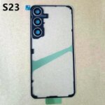 S918 S916 S911 Housing For Samsung Galaxy S23 Ultra Plus Transparent Battery Back Cover Repair Door Rear Case + Camera Lens (New)